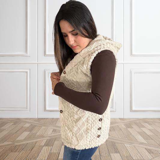 Cozy Luxe Hooded Vest - SV Boutique & Co.