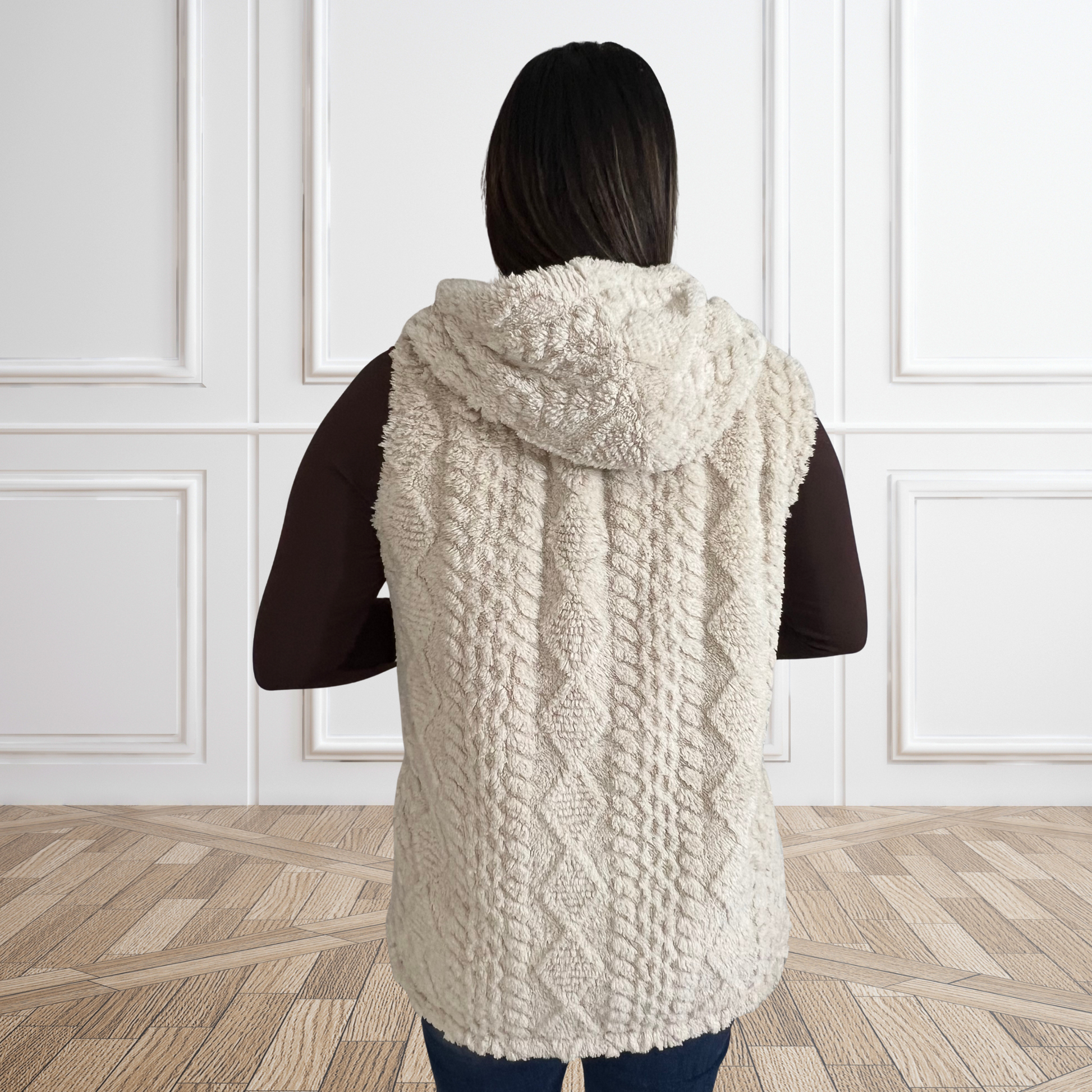 Cozy Luxe Hooded Vest - SV Boutique & Co.