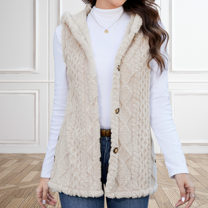 Cozy Luxe Hooded Vest - SV Boutique & Co.