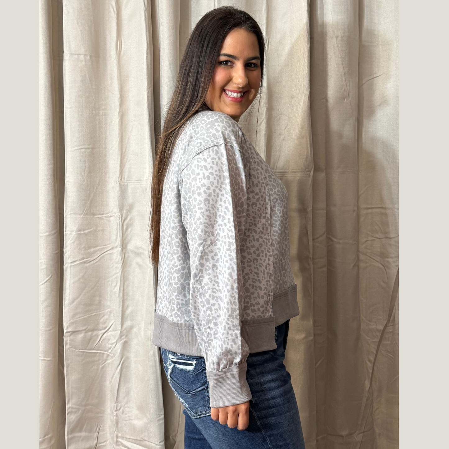 Leopard Long Sleeve by White Birch