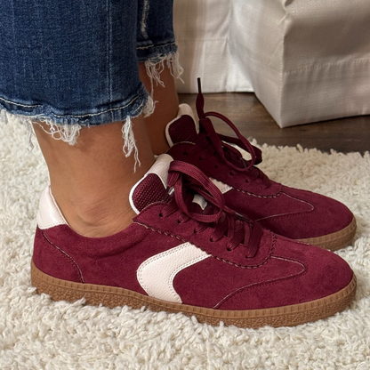 CORKYS “SPOILER ALERT” WINE VEGAN SUEDE