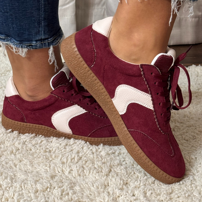 CORKYS “SPOILER ALERT” WINE VEGAN SUEDE