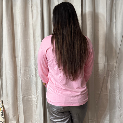 Feelin' Festive Pink Sweatshirt by Grace + Emma
