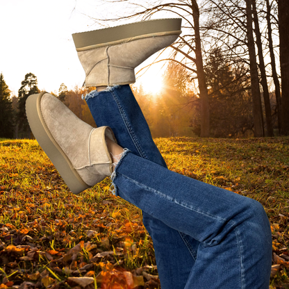 Corkys Room Service Camel Faux Suede Bootie