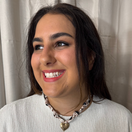 Heart Charm Scarf Necklace