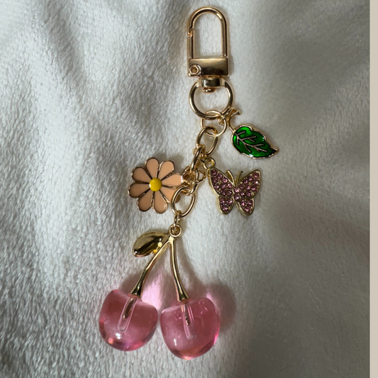 Cherry Blossom Keychain
