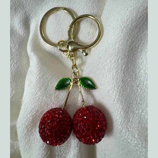 Cherry Keychain