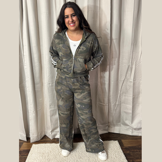 Camo Jacket & Pant Set