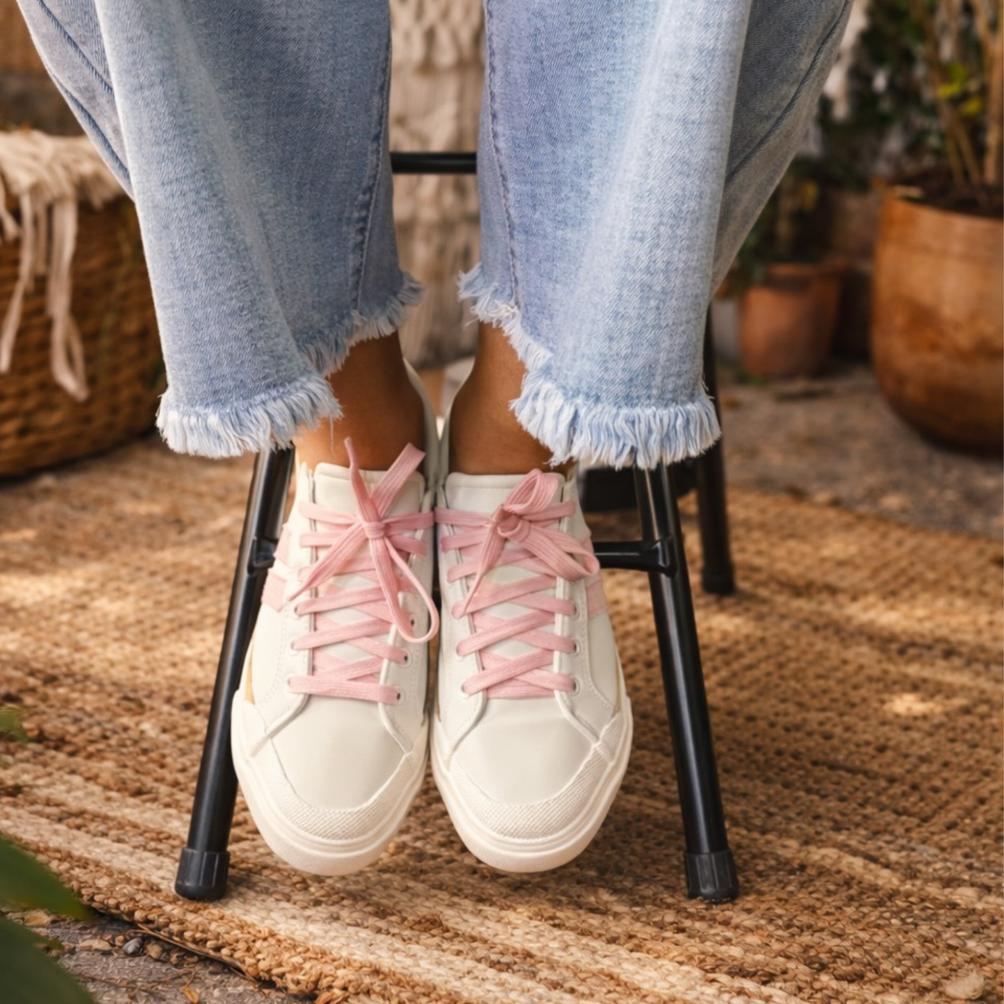 Corkys Thats Her Light Pink Sneaker