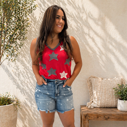 Judy Blue I’m A Star Shorts - SV Boutique & Co.