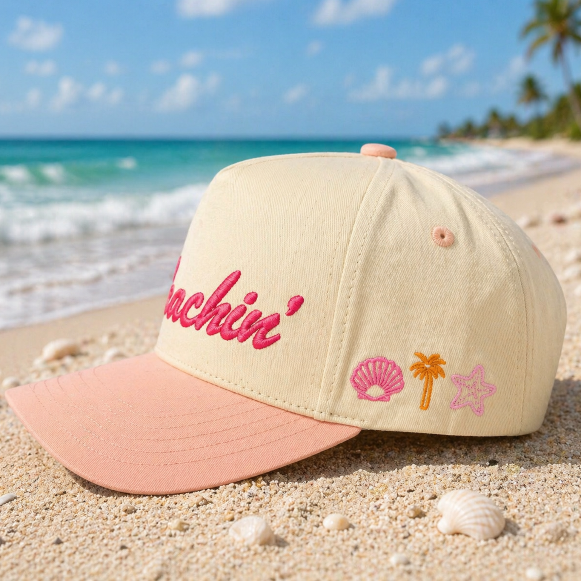 Beachin' Trucker Hat - SV Boutique & Co.