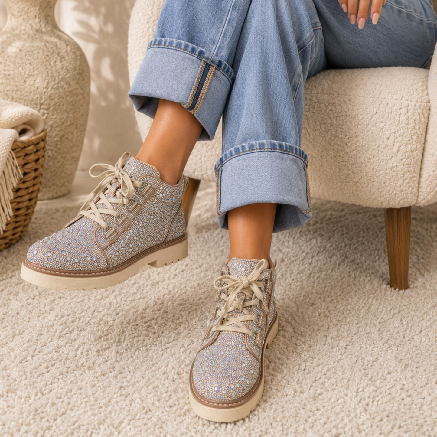Corkys Campfire Rhinestone Boot