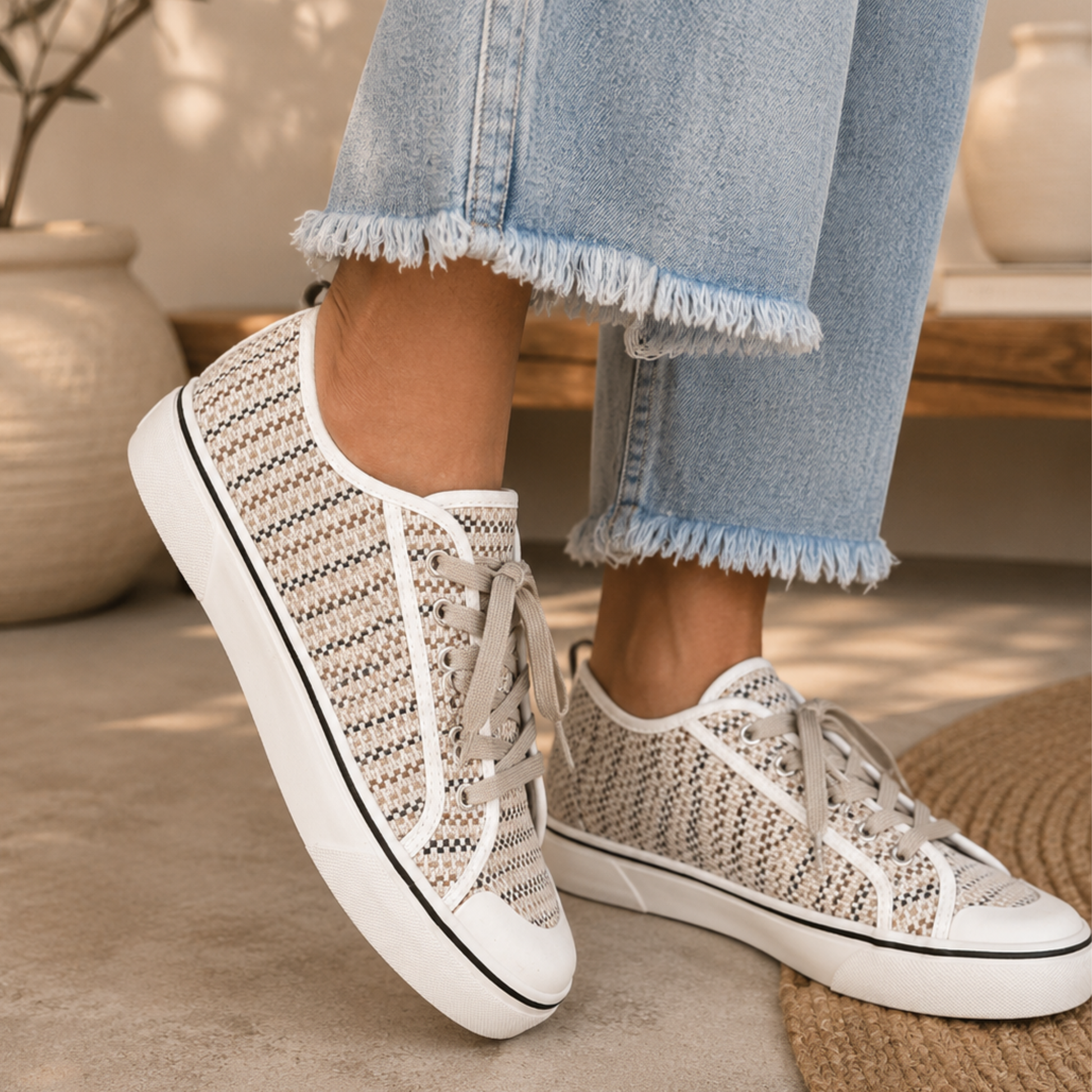 CORKYS WAITING LIST TAN COMBO SNEAKER - SV Boutique & Co.