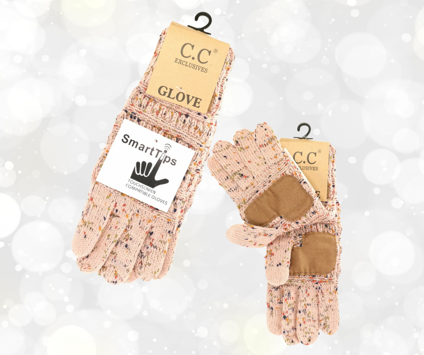 C.C. Flecked Gloves - SV Boutique & Co.