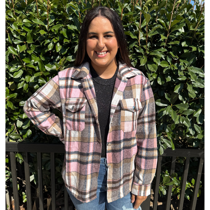Plaid Shacket - SV Boutique & Co.