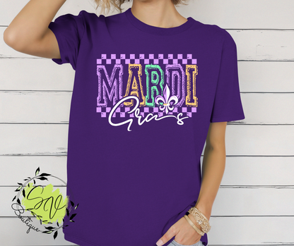 Mardi Gras Graphic Tee - SV Boutique & Co.