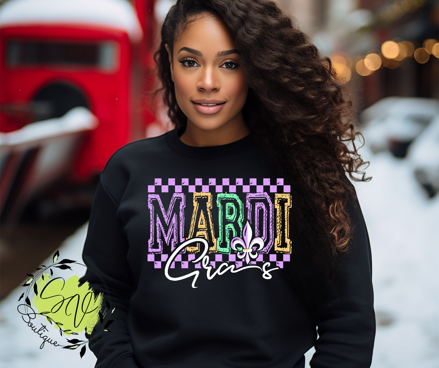 Mardi Gras Graphic Tee - SV Boutique & Co.