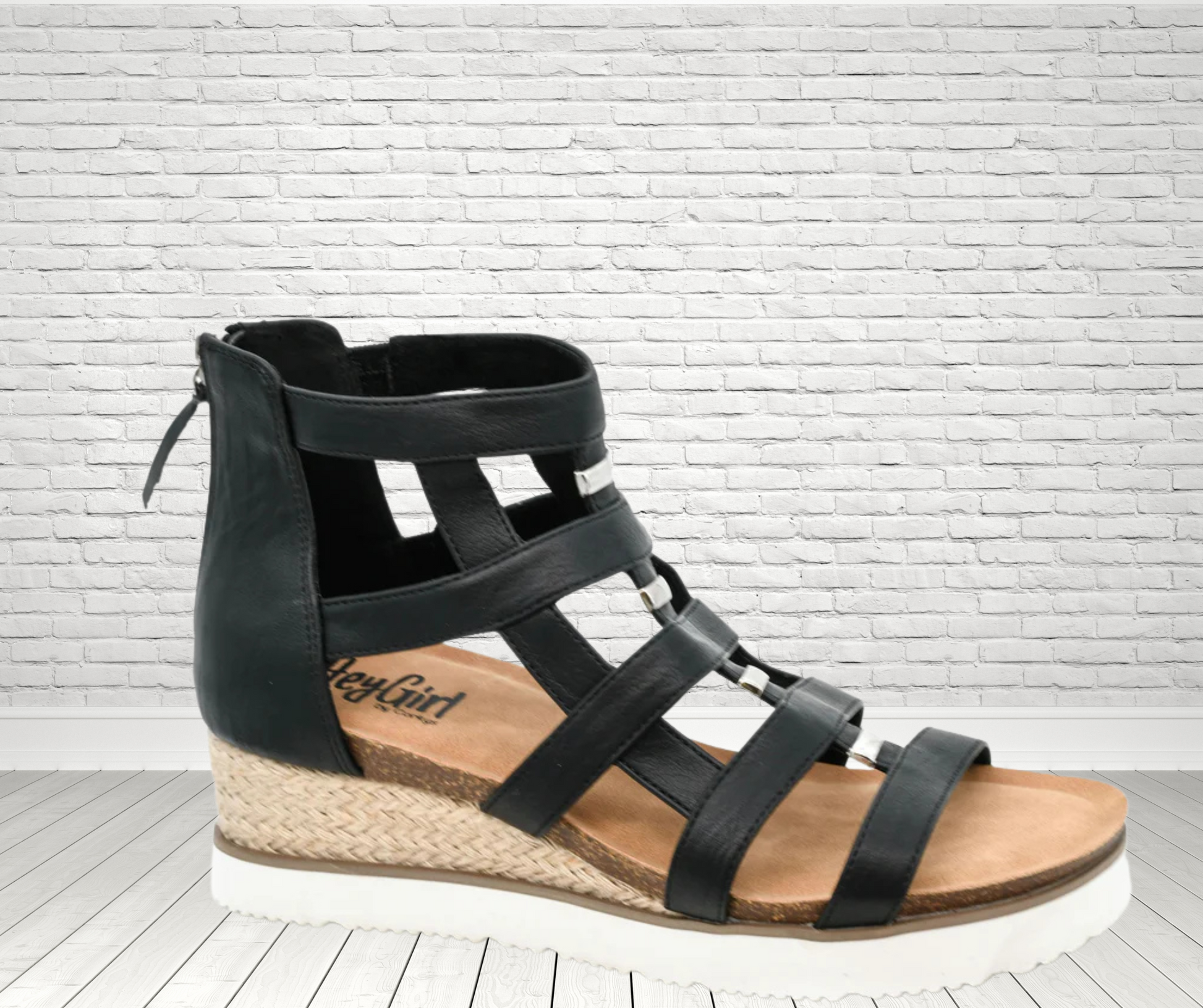 CORKYS CAGED ANIMAL GLADIATOR SANDALS - SV Boutique & Co.