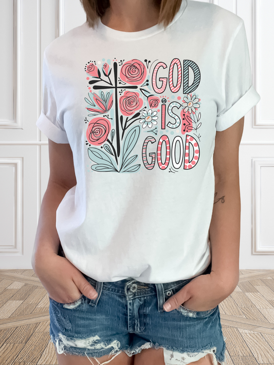 God Is Good Christian Tee