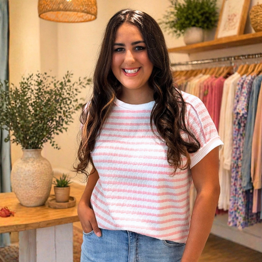 Weekend In Pink Top - SV Boutique & Co.