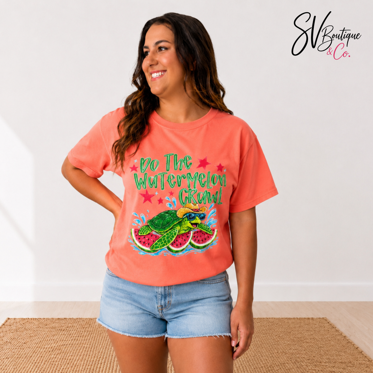 Do The Watermelon Crawl Tee - SV Boutique & Co.