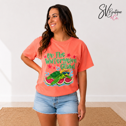Do The Watermelon Crawl Tee - SV Boutique & Co.