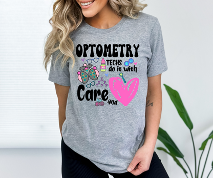 Optometry Techs Do It With Care And Heart