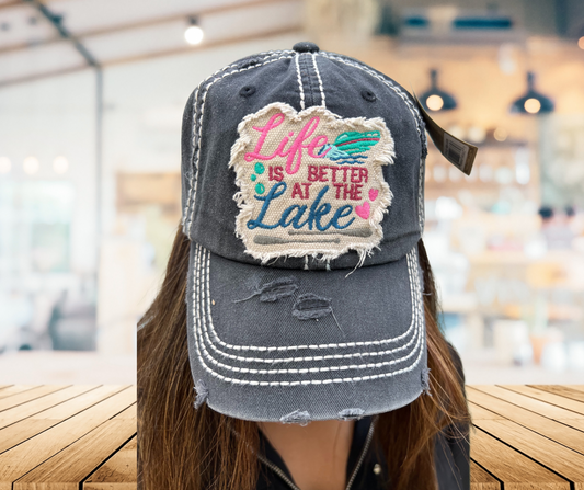 Life is Better At The Lake Cap - SV Boutique & Co.