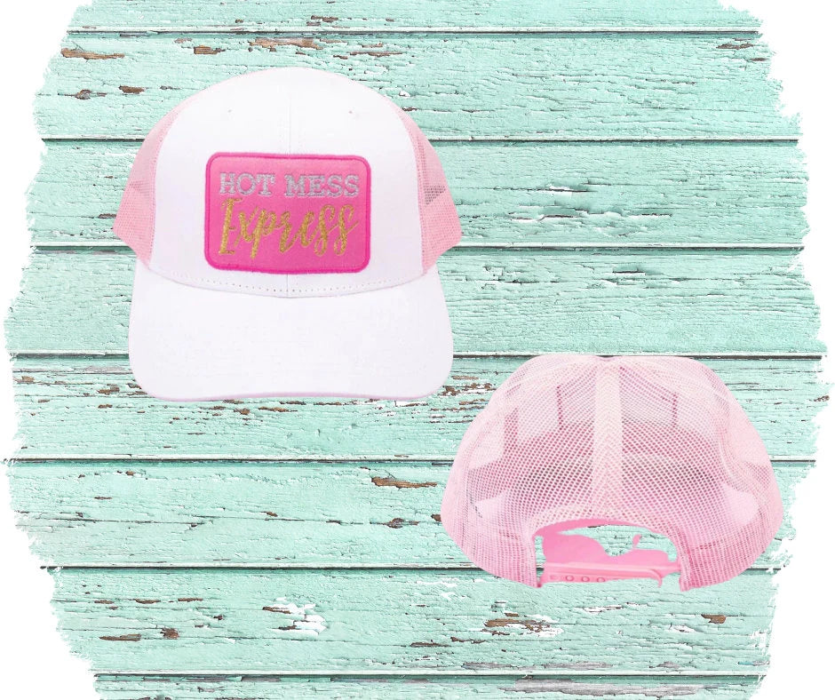 Hot Mess Express Trucker Hat - SV Boutique & Co.