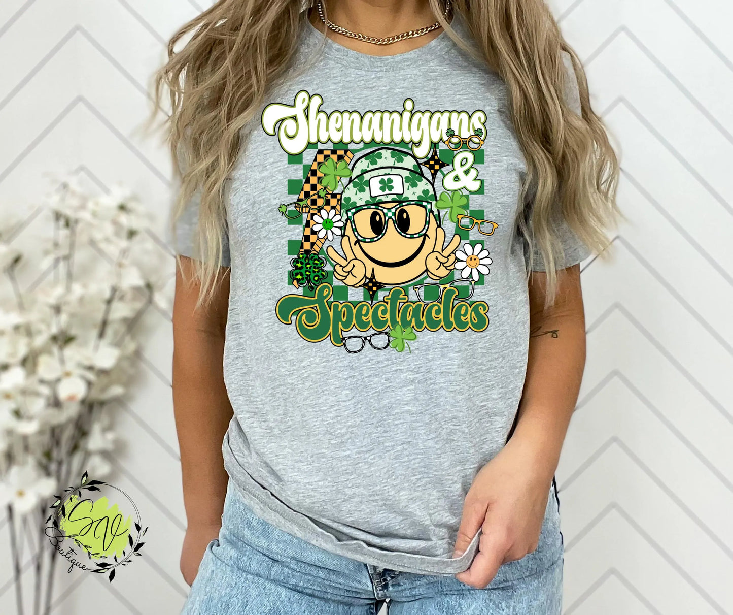 Shenanigans & Spectacles Optometry St Patrick's Tee