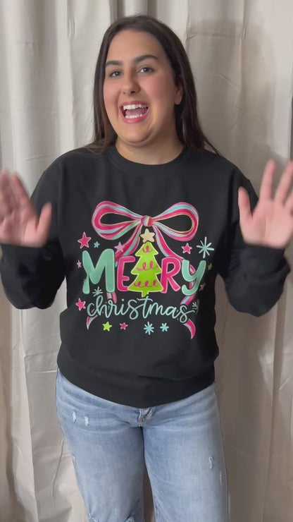 Merry Christmas Wrapped In A Bow
