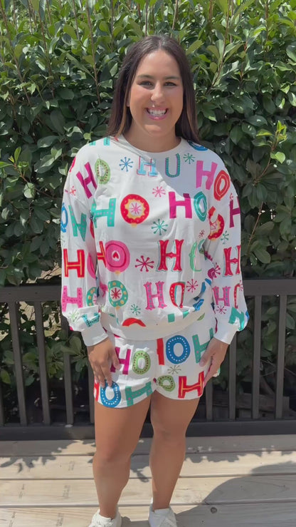 Ho Ho Holly Jolly Lounge Set