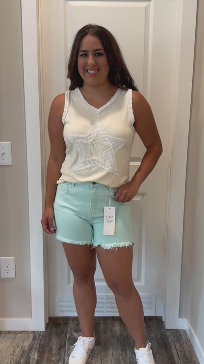 Mint To Be Risen Shorts