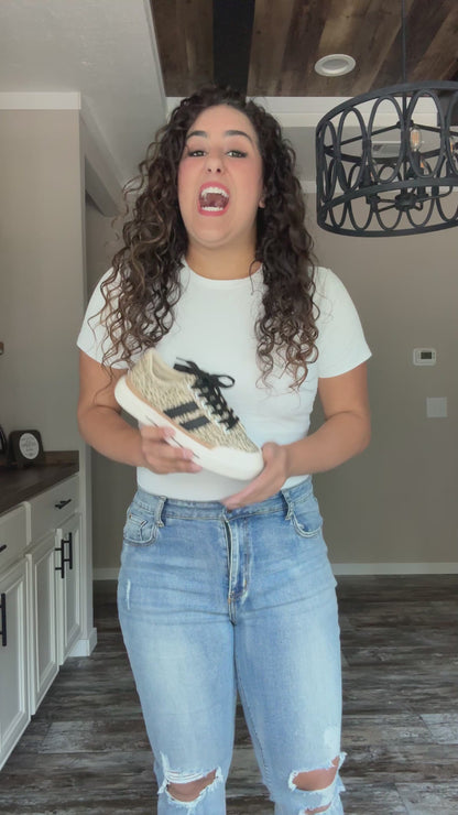 Corkys That’s Her Leopard Sneaker