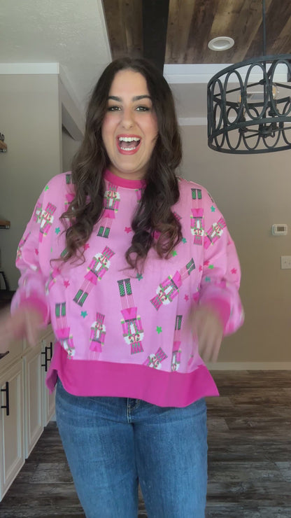 Nutcracker Holiday Pullover