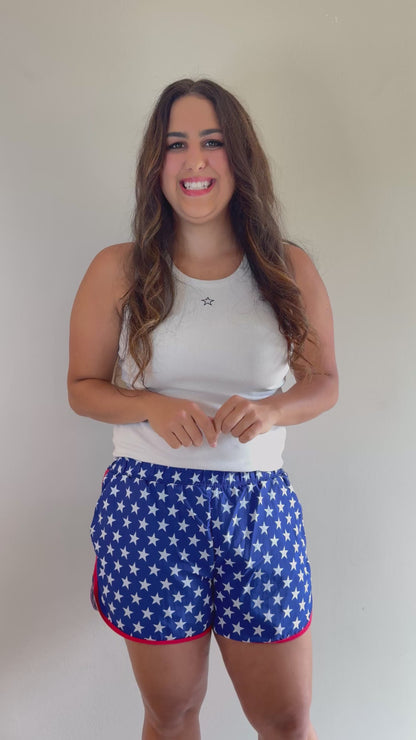 Star Spangled Shorts- Final Sale