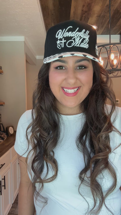 Wonderfully Made Polka Dot Trucker Hat