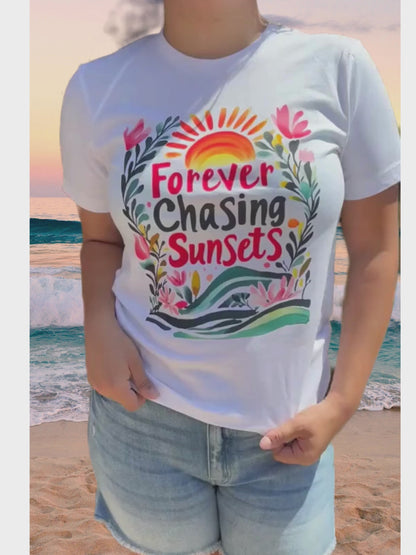 Forever Chasing Sunsets Floral