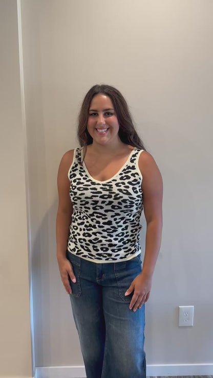 Wild Charm Knit Tank