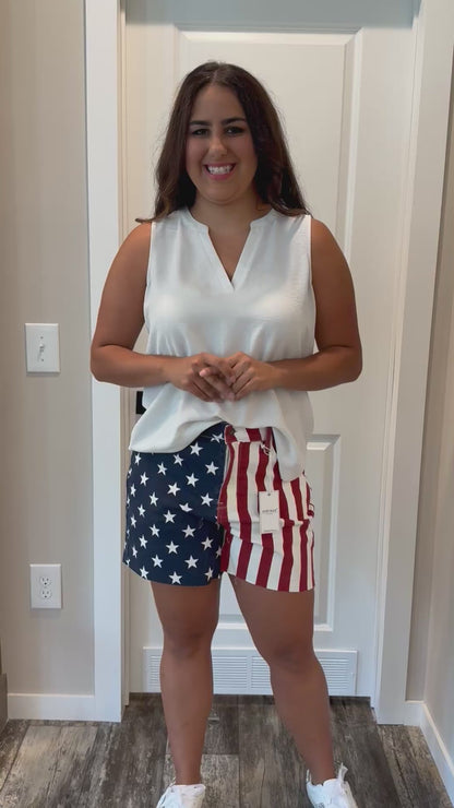 Judy Blue Americana Freedom Shorts