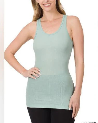 Everyday Racerback Tank Cotton Spandex by Zenana - SV Boutique & Co.